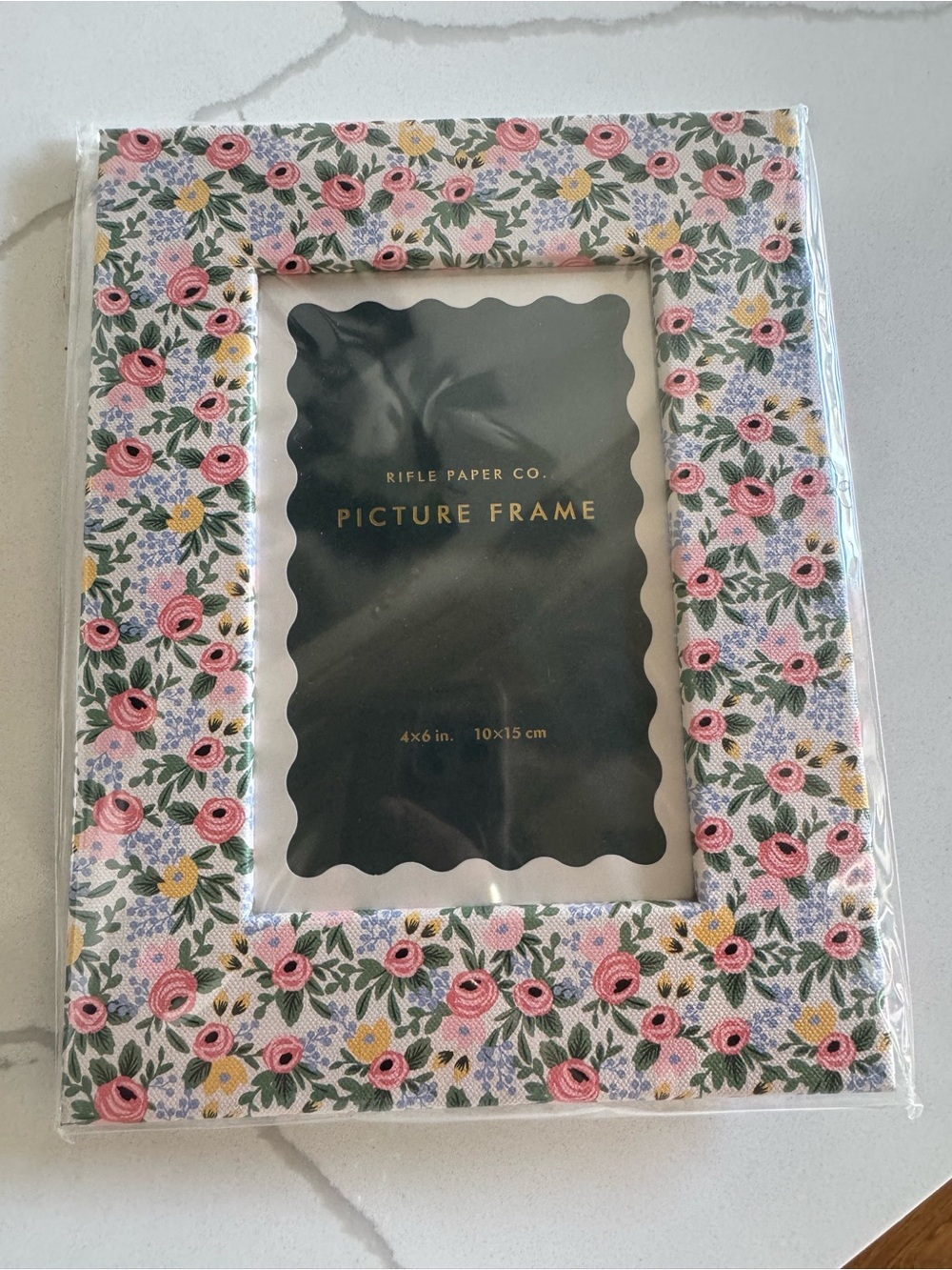 Rifle Paper Co. Pink Floral Pattern Picture Frame